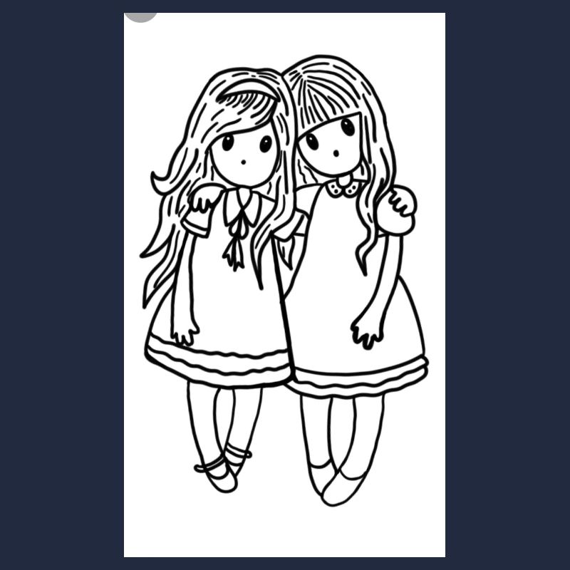 Mädchenduo