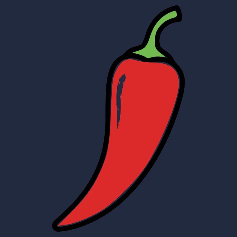 Chili Schote Scharf Comic