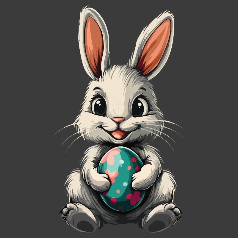 Bunny Easter Rabbit Easter Egg Cute