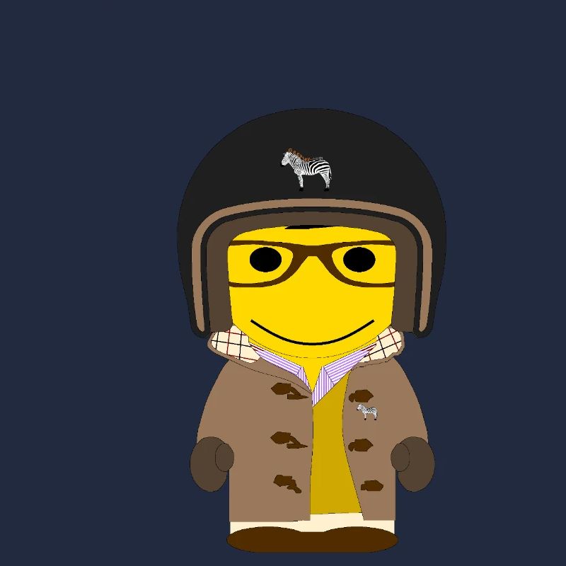GEEKLEY Biker Dufflecoat Senf