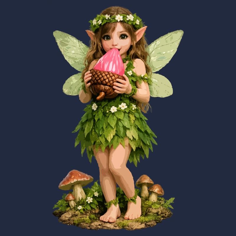 Fairy with pink glans