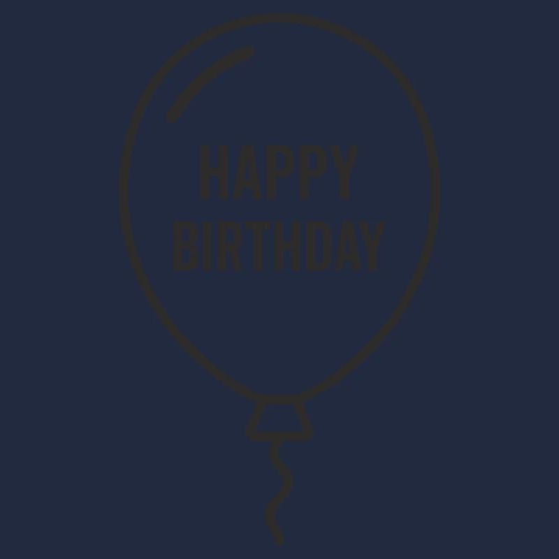 Ballon d’anniversaire – Conception d’anniversaire