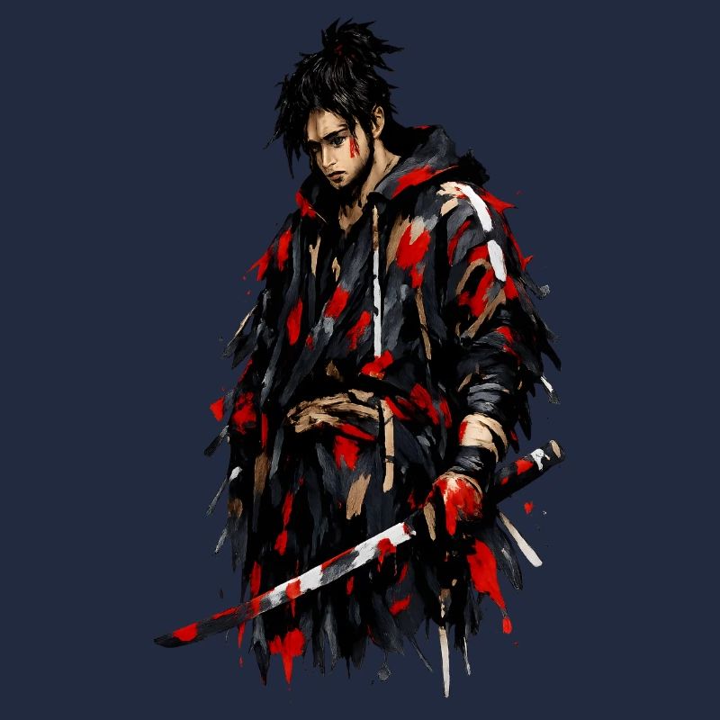 Roter Schatten Samurai