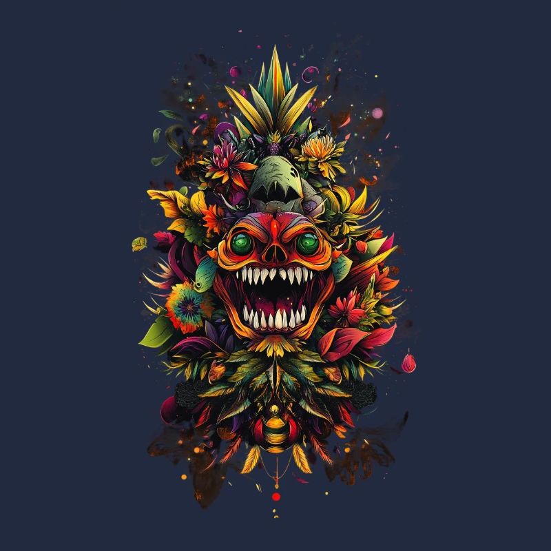 Psychedelic Corolla Totem