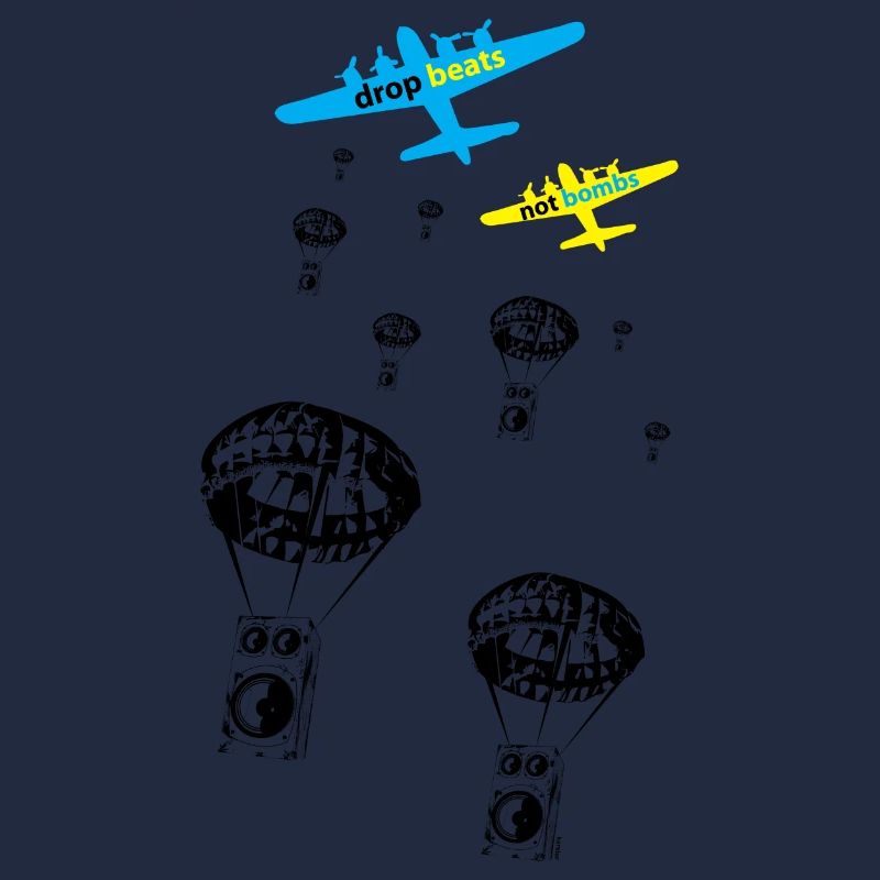Drop beats not bombs