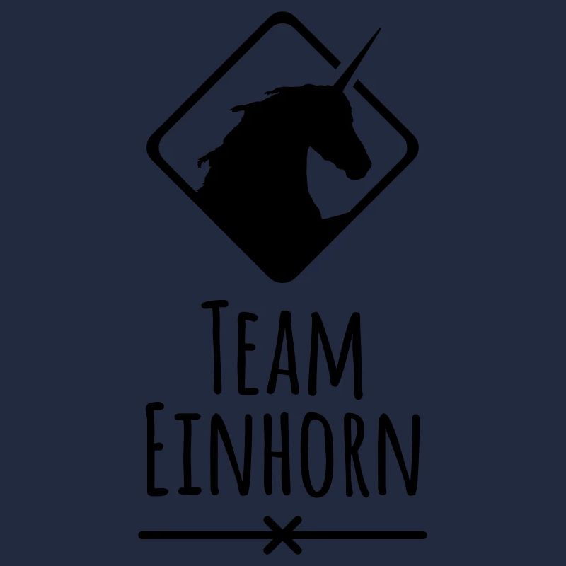 Team Unicorn fantasy creatures unicorns saying
