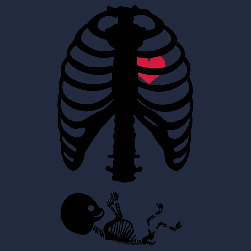 X Ray Maternity Skeleton Rips