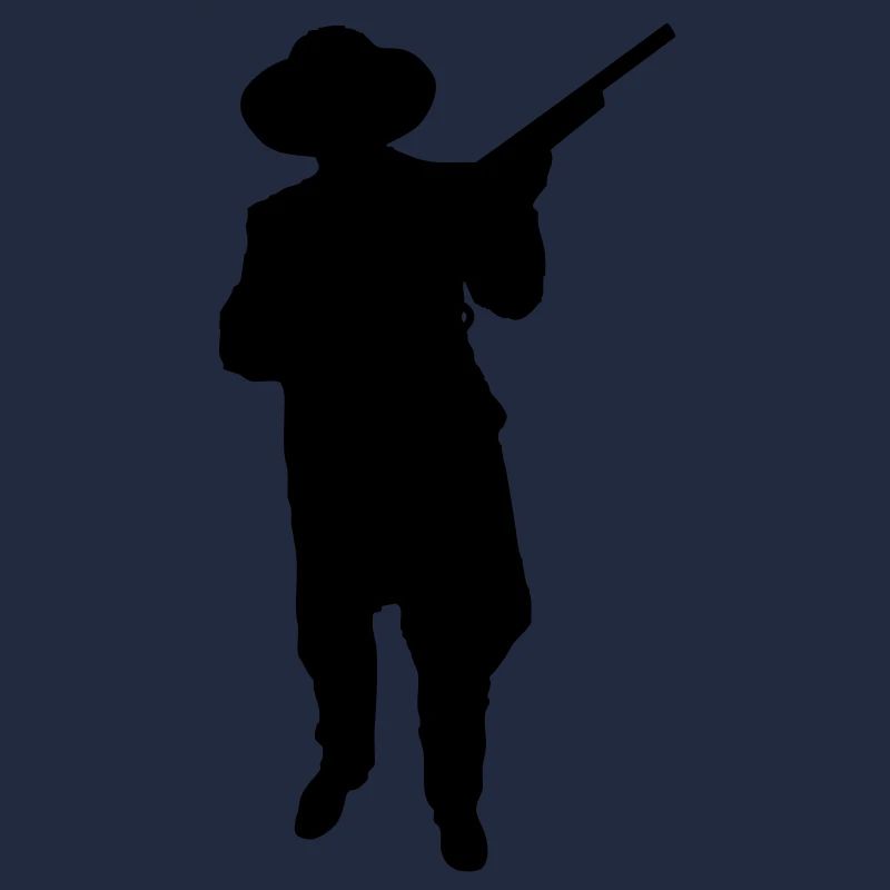 Man and Gun 2 (Vector)