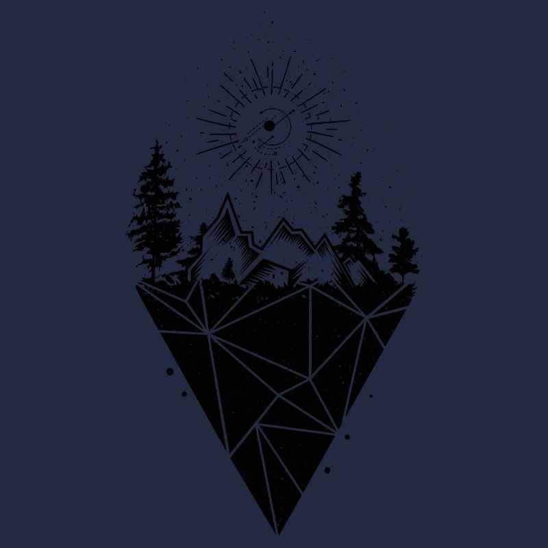 Geometrische Landschaft
