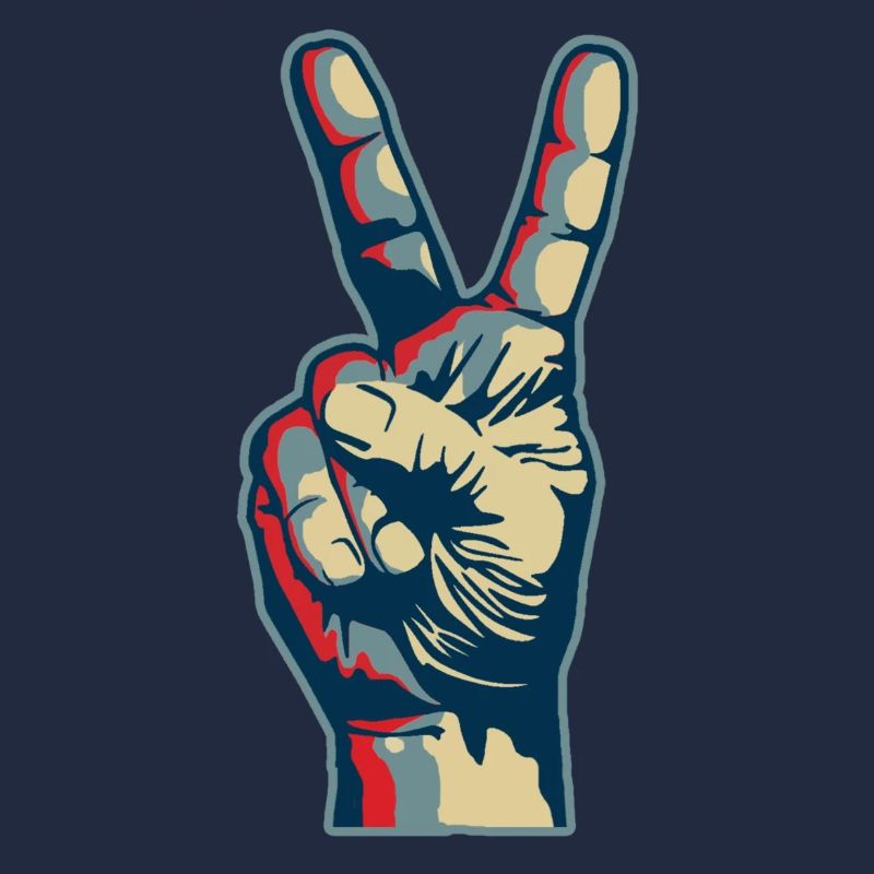 Peace hand
