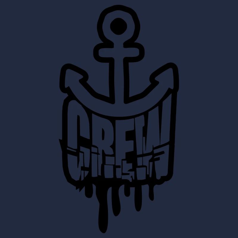 Crew Anker Graffiti Stempel