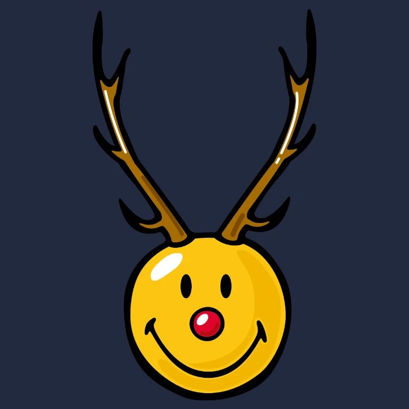 Smiley Christmas Reindeer
