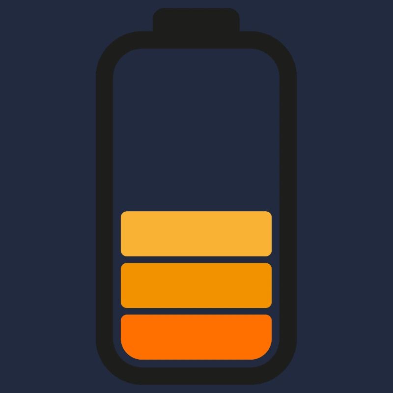 HALF BATTERY - Black