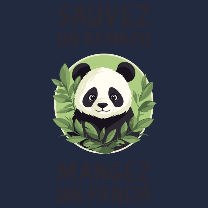 Rette einen Bambus, iss einen Panda.