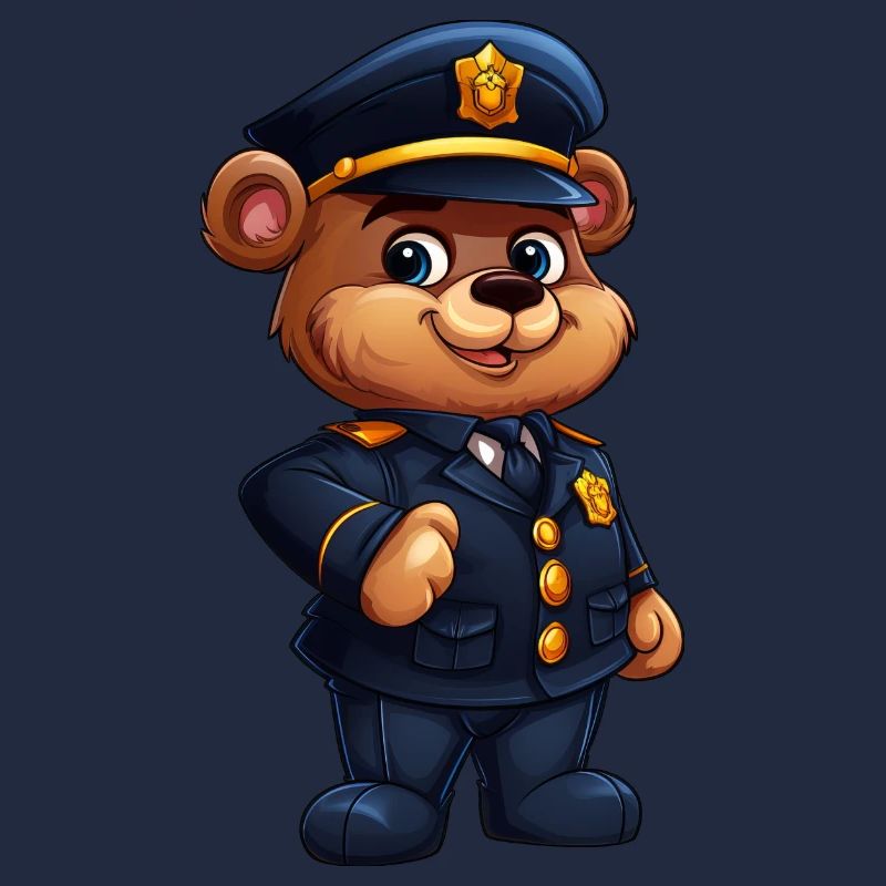 Bear Policeman
