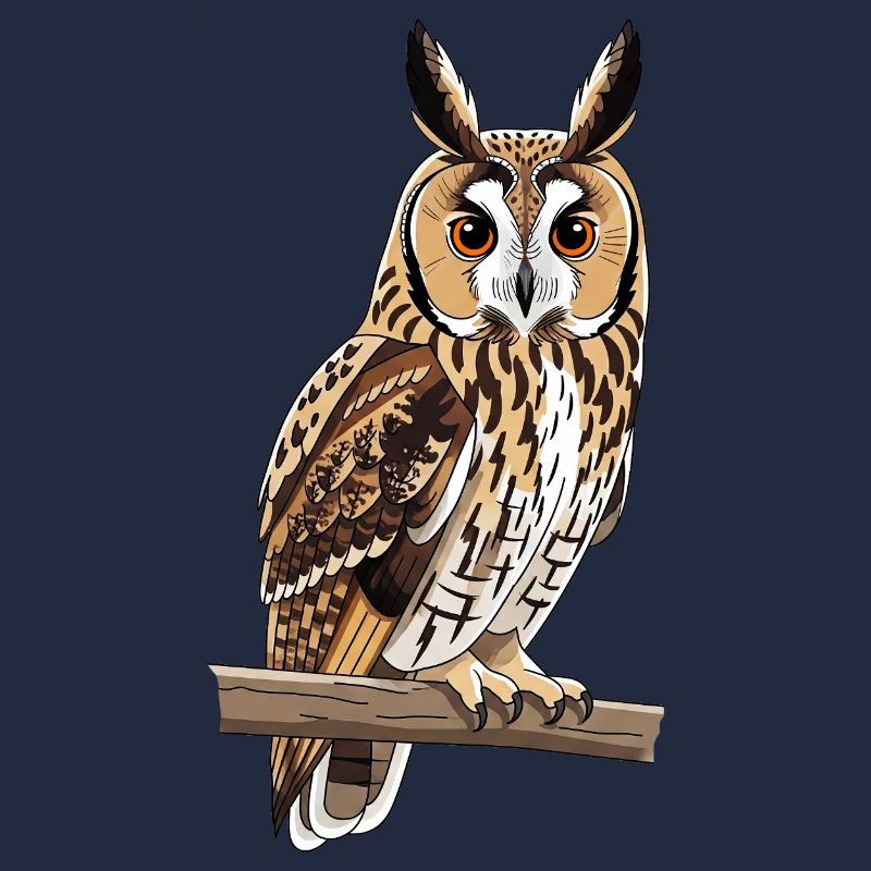 Waldohreule Eule Asio Otus