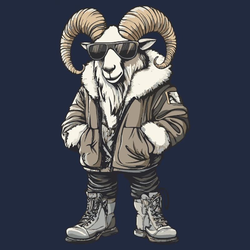 Mountain Goat Cool Winter