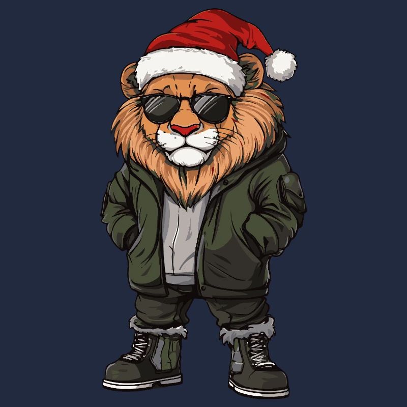 Noël Lion Hiver