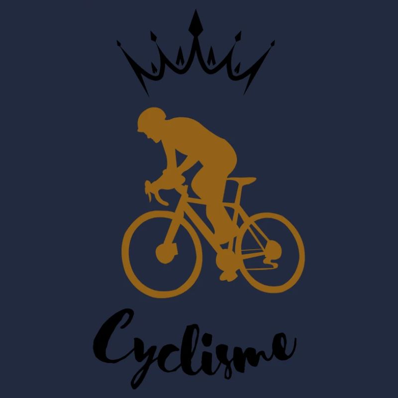 Radfahrer-Silhouette