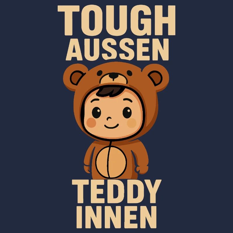 Tough Outside Teddy Inside | Bear Costume