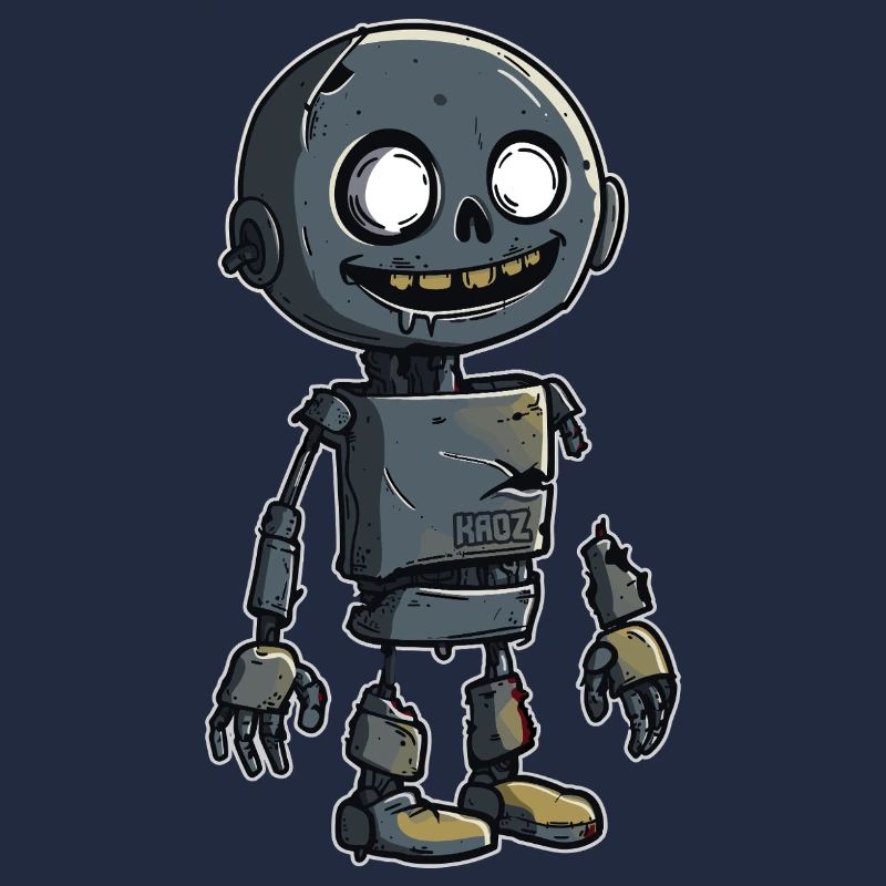 Small Zombie Scrap Robot