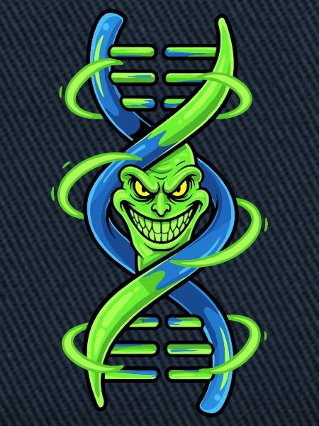 Dämonische DNA-Doppelhelix