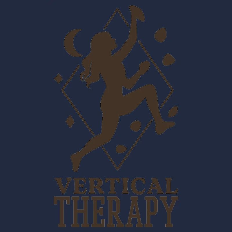 Vertical Therapy: Bouldern & Klettern Boho Design