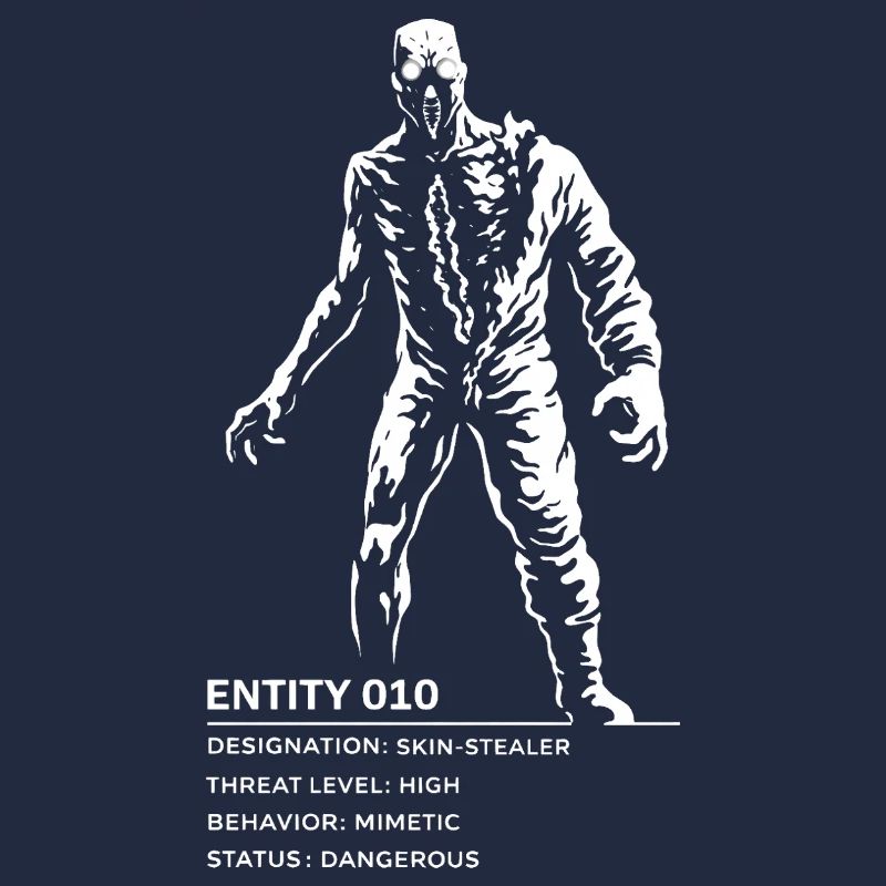 Backrooms Entity 010 white