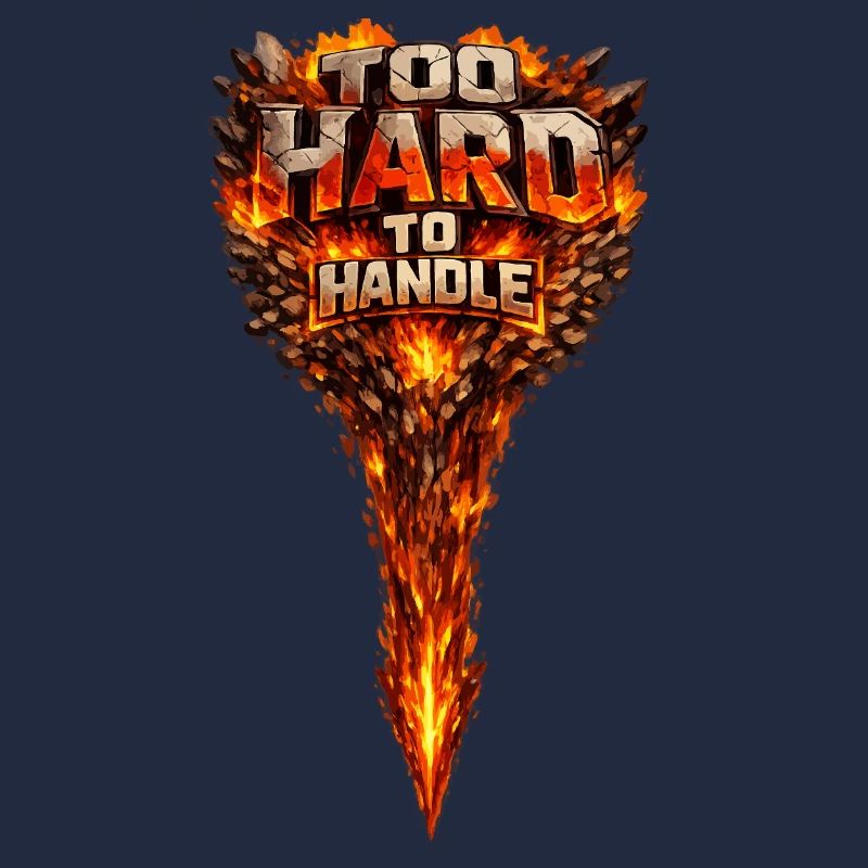 Too Hard to Handle Fire Logo