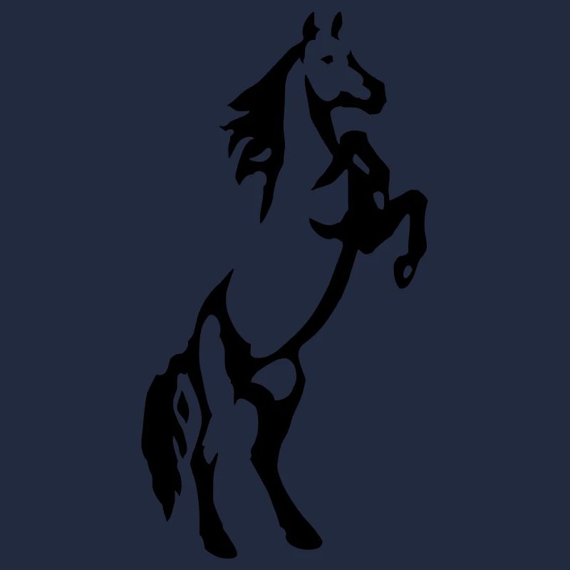 Steigender Hengst