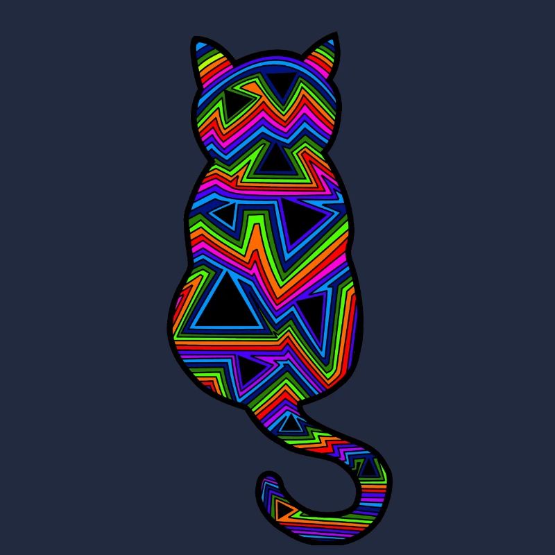 Psychedelic Cat