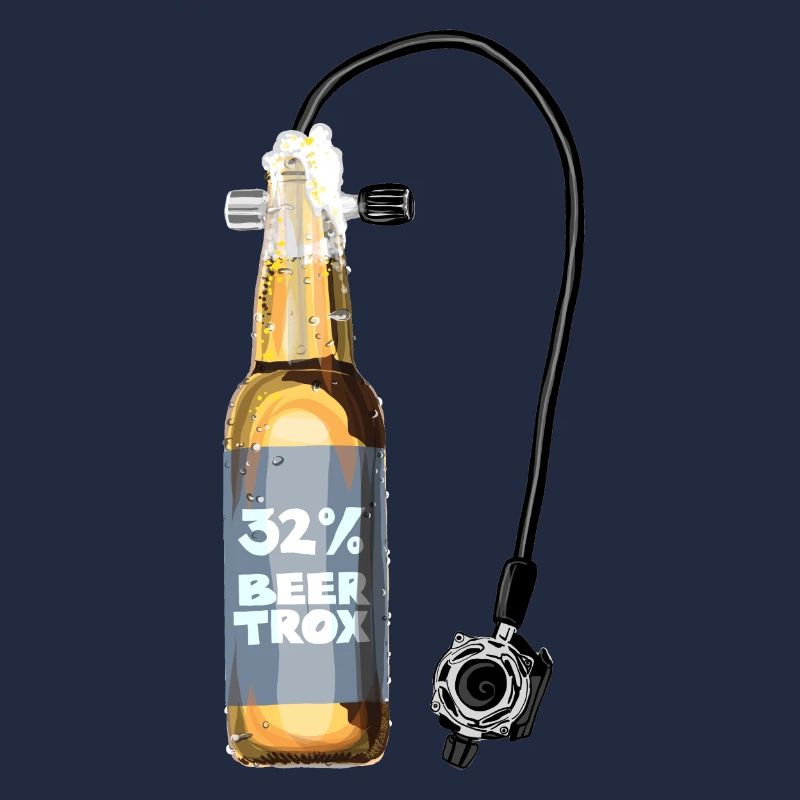 Beertrox, Taucherflasche
