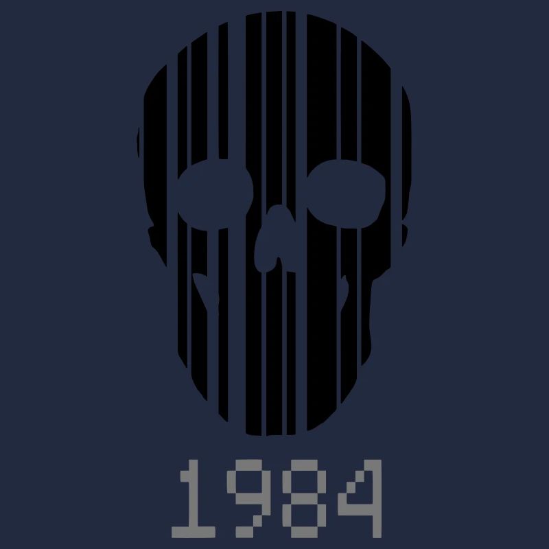 barcode Skull 1984