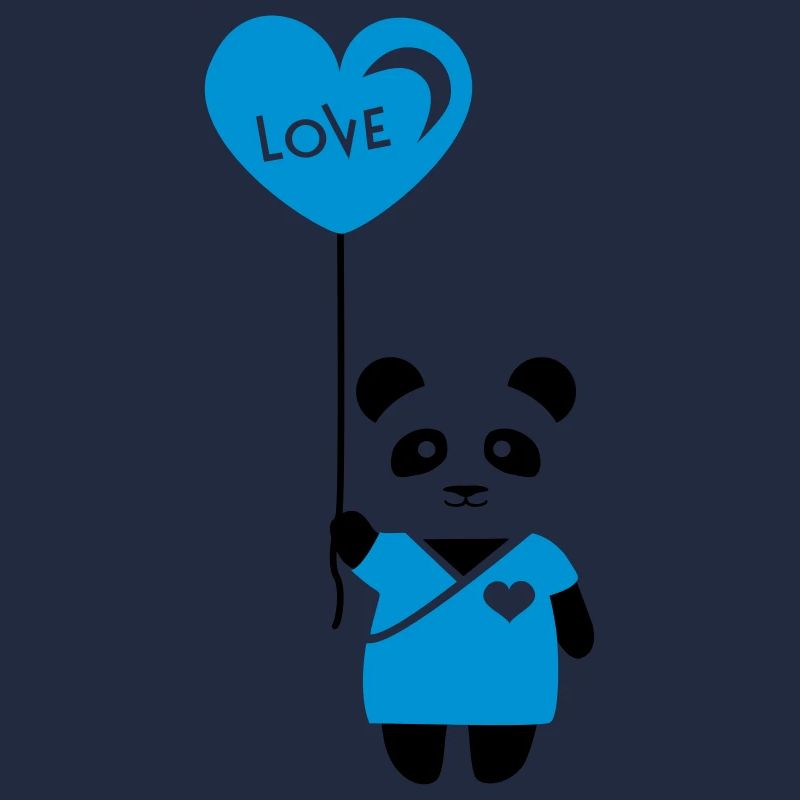 Pärchenshirt "Panda" Junge