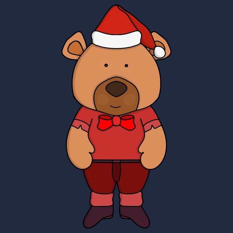 Santa süßer Bär