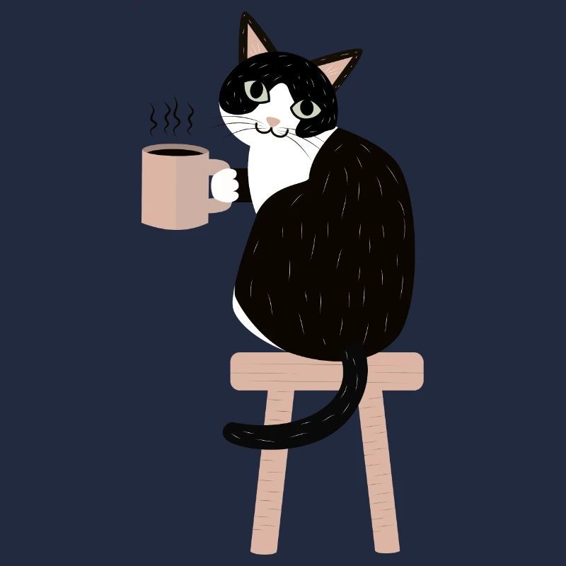 Coffee Break Cat