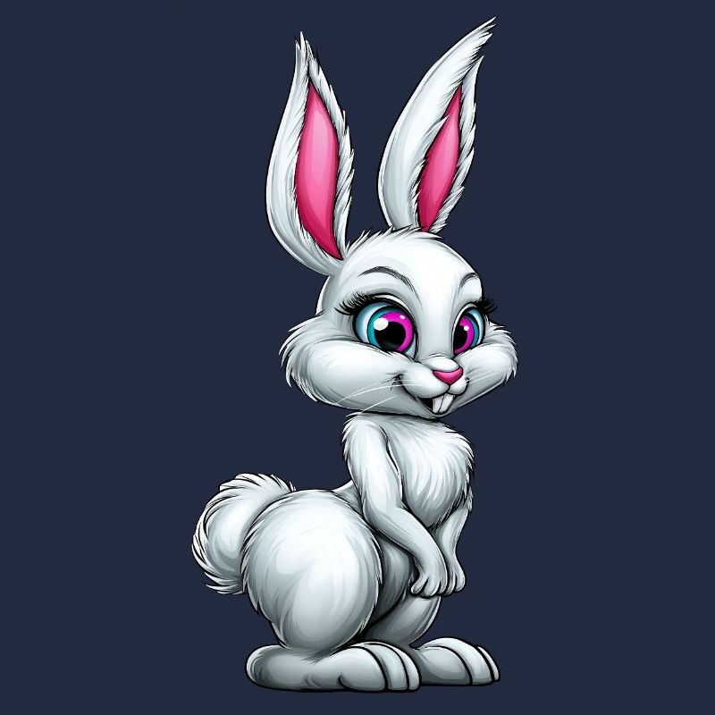 mignon lapin blanc :)