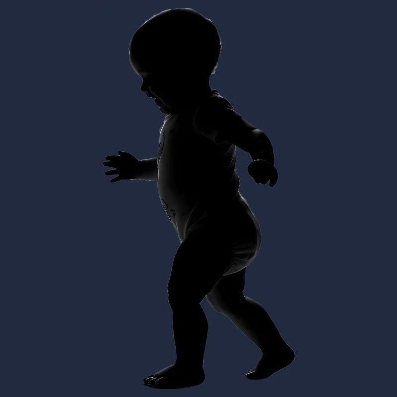 Bébé - Logo Cool Silhouette