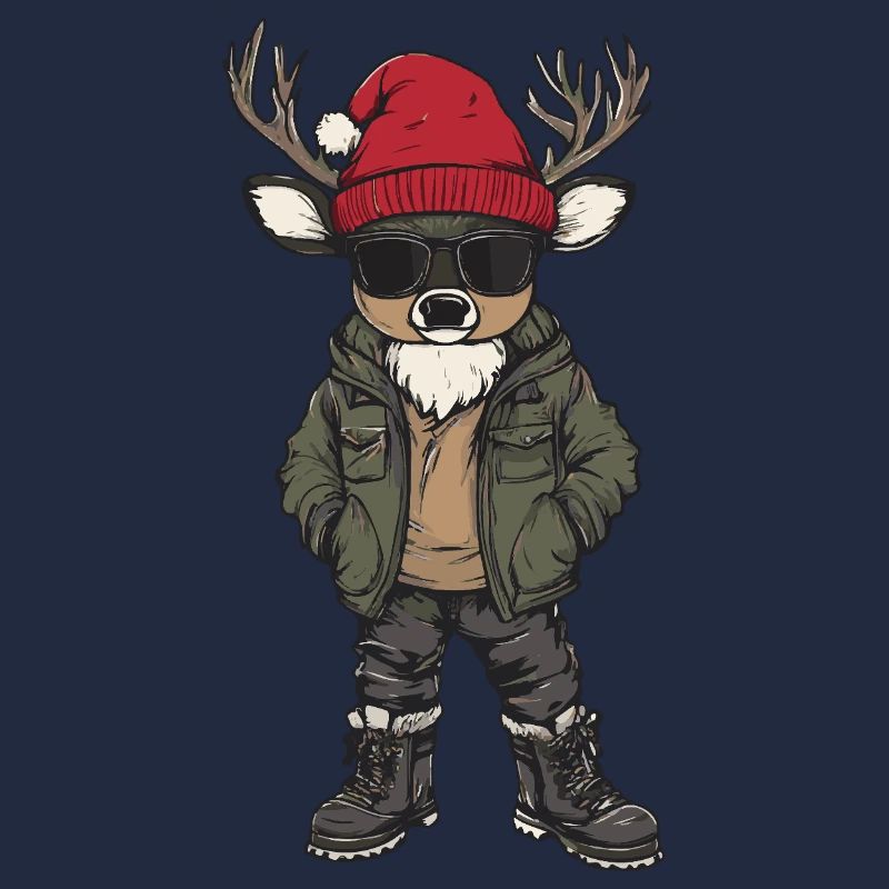 Hirsch Weihnachten Winter