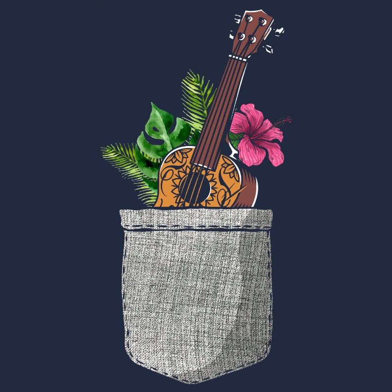 Hawaiian Ukulele Uke Pocket