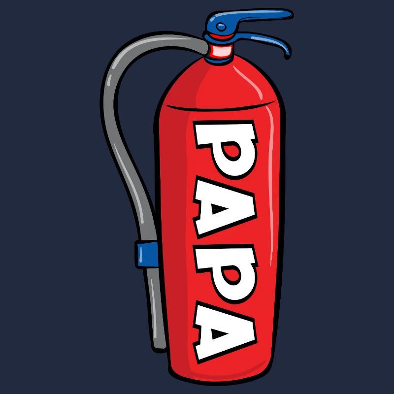 Annonceur du bébé - Papa pompier