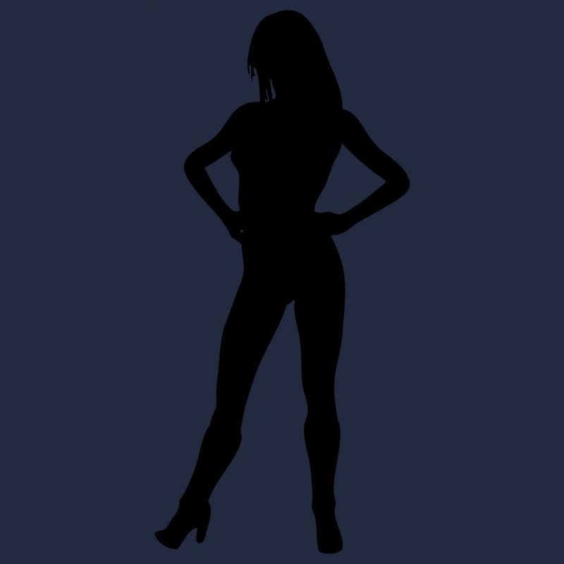 Frau Körper Silhouette Vektor-Design