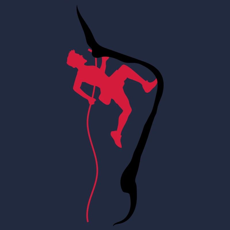 Climbing rope climber