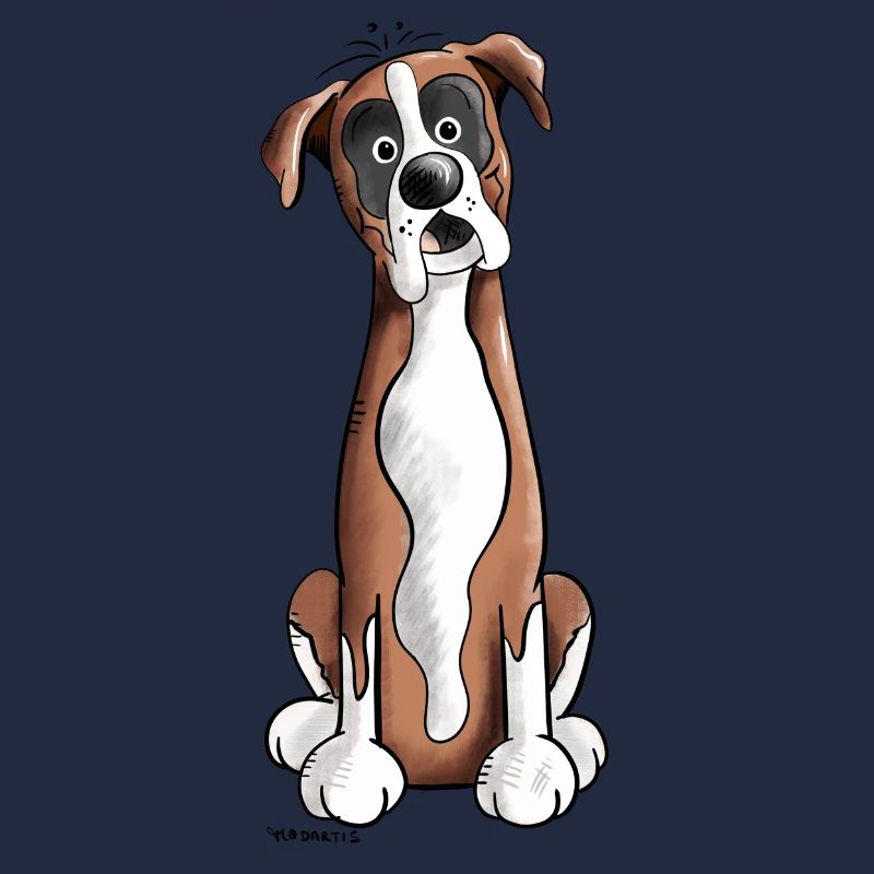 Drôle Deutscher Boxer - Boxer Alleman