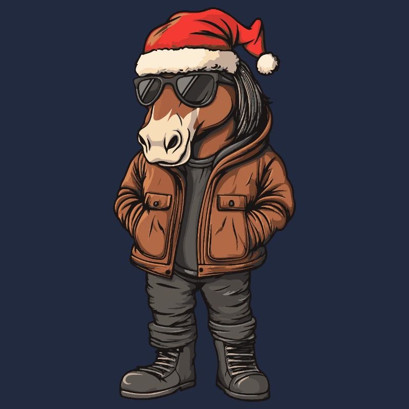 Pferd Weihnachten Winter