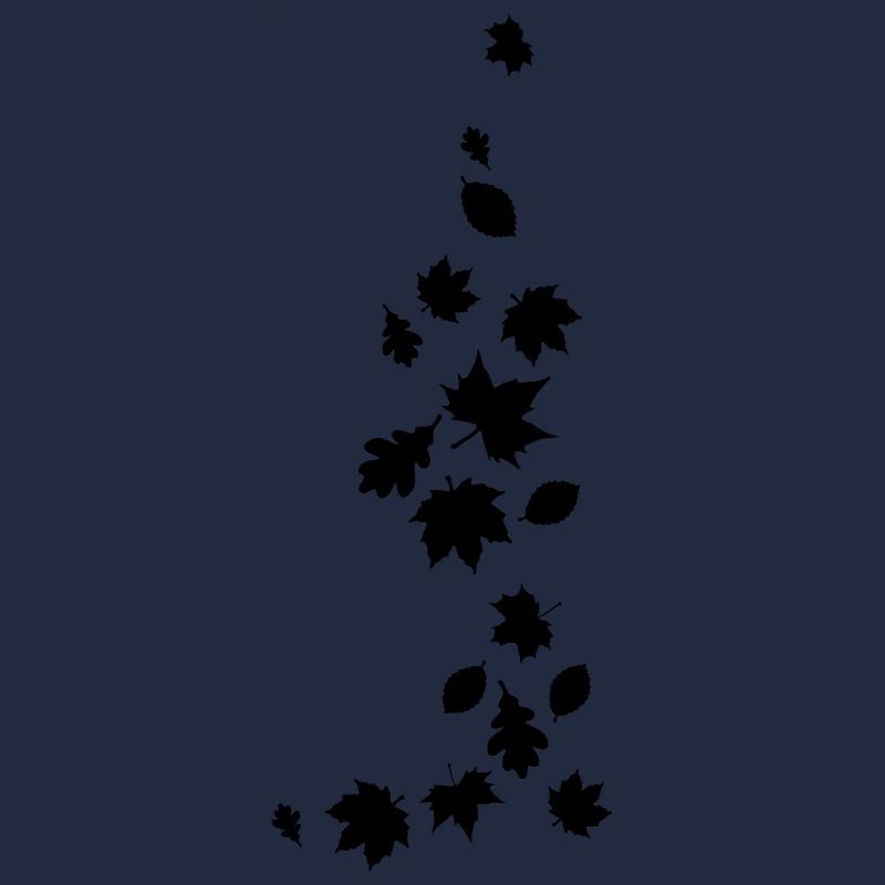 Herbstlaub Blätter Ahornbaum Eiche Buche Wald Park