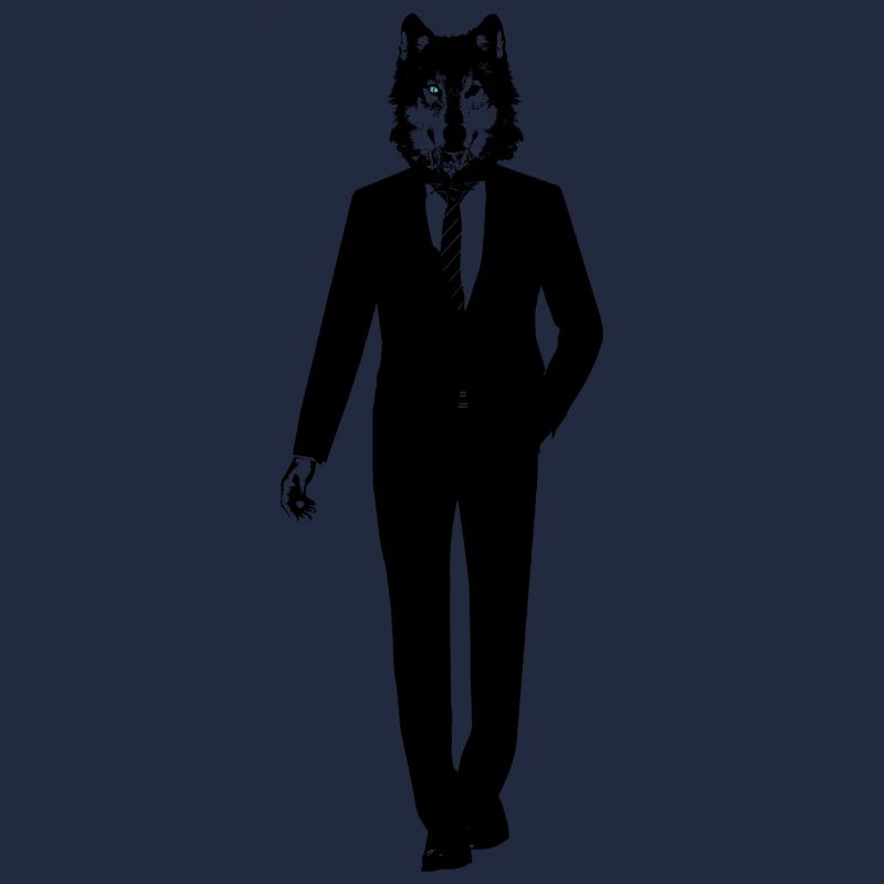 Wolf im Anzug