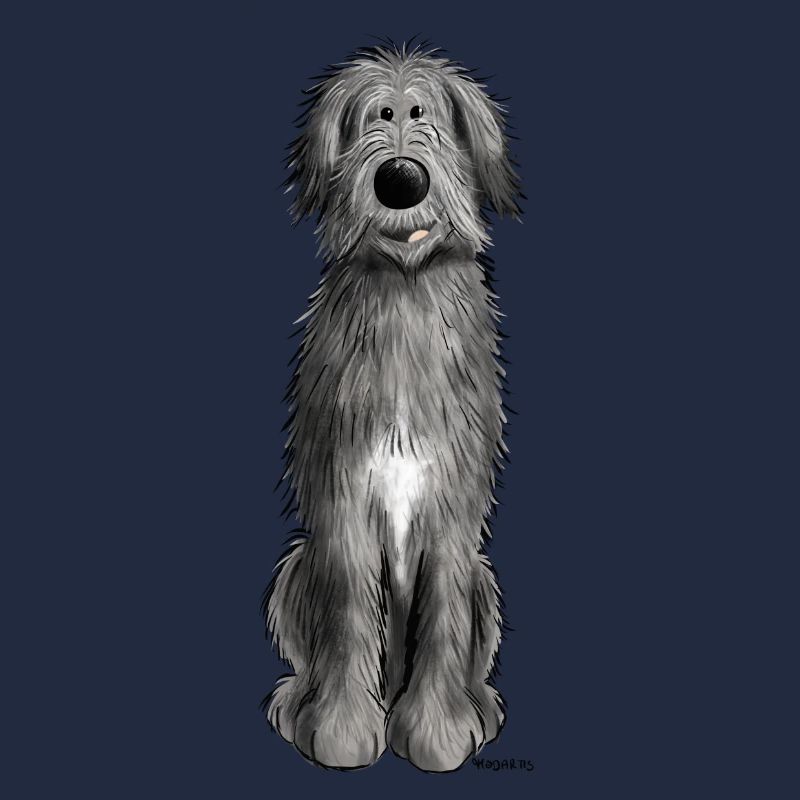 Süßer Irischer Wolfshund