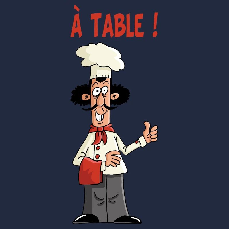 à table