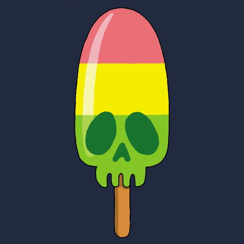 Eiscreme-Totenkopf